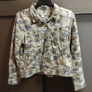 Christopher and Banks lightweight jacket sz XL